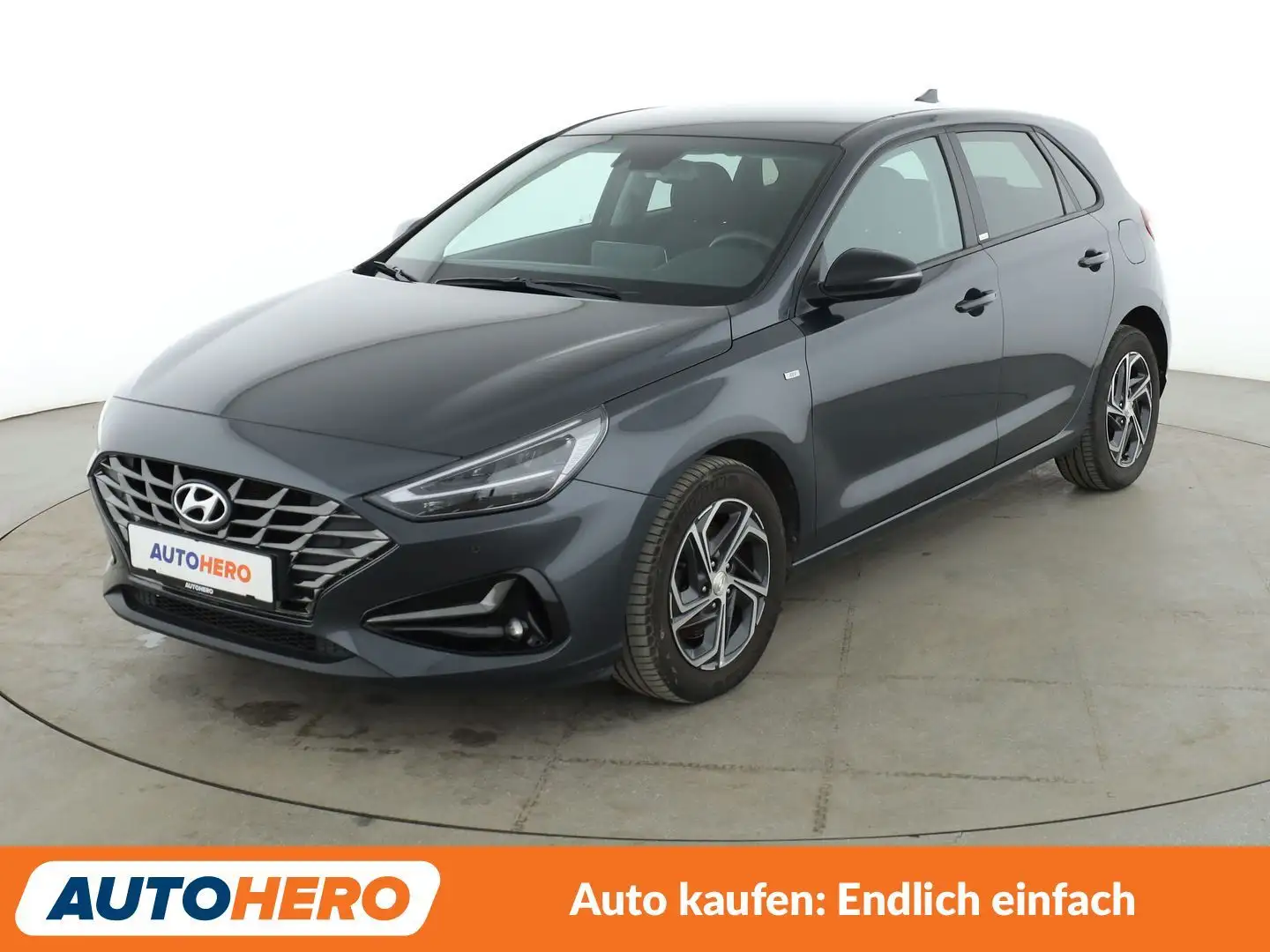 Hyundai i30 1.5 T-GDI Mild-Hybrid Intro Edition *NAV*LED*TEMP* Gris - 1