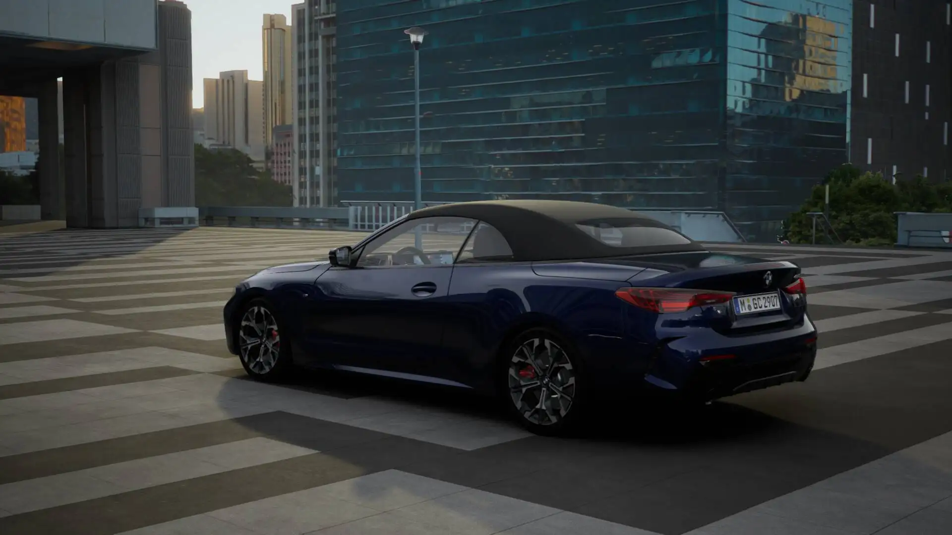 BMW 420 4 Serie Cabrio 420i High Executive M Sport Automaa Blauw - 2