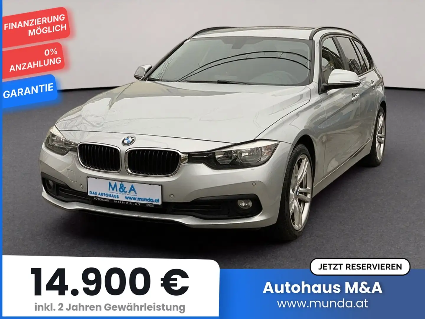 BMW 316 d Touring Sport Line*GARANTIE Silber - 1