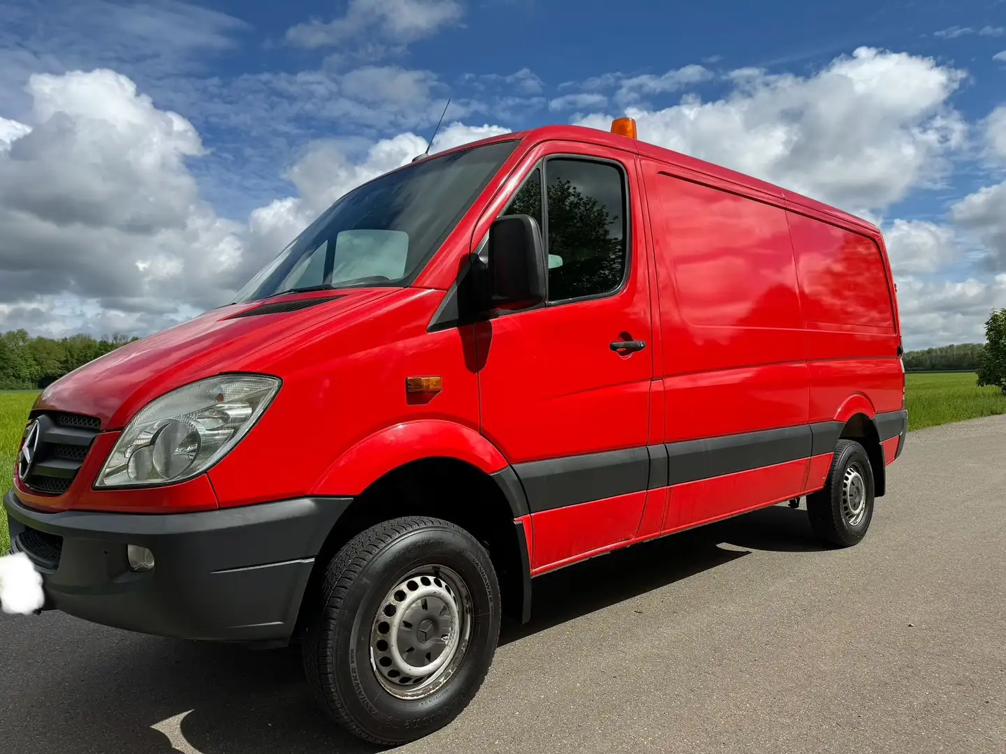 Mercedes-Benz Sprinter 315 CDI 4X4 Automat. L2 AHK Scheckh.  KD. neu!! Rood - 2