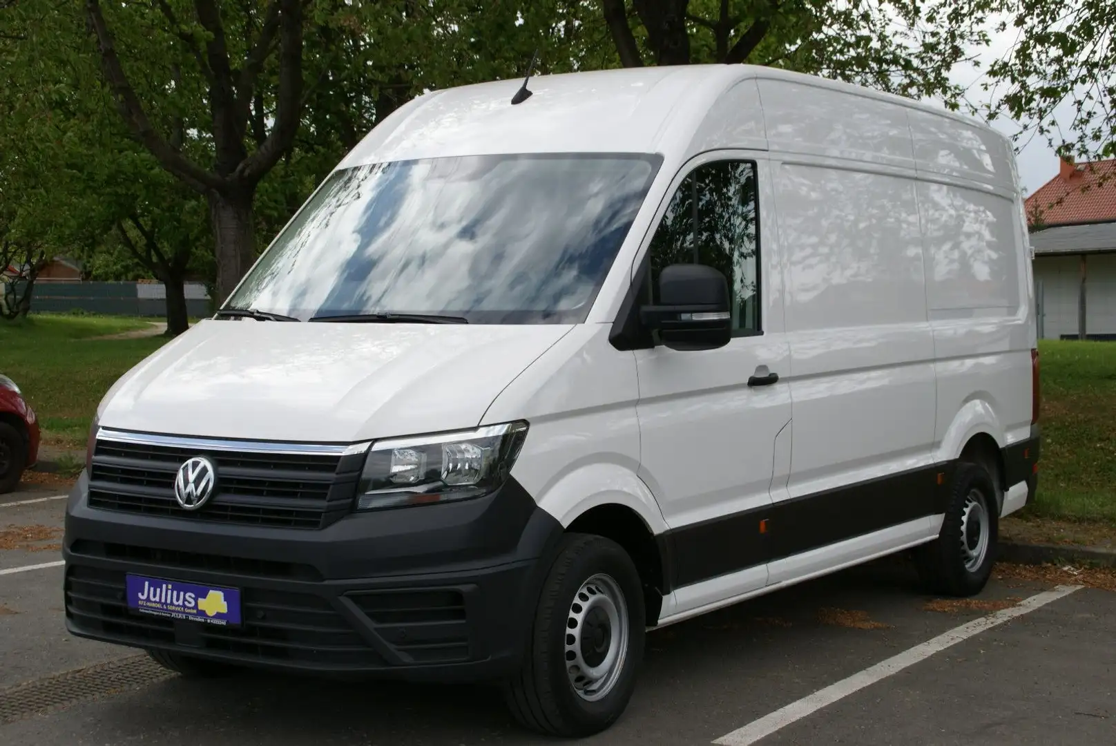 Volkswagen Crafter 35 mittellang Hochdach FWD DSG ACC Apple Blanc - 2