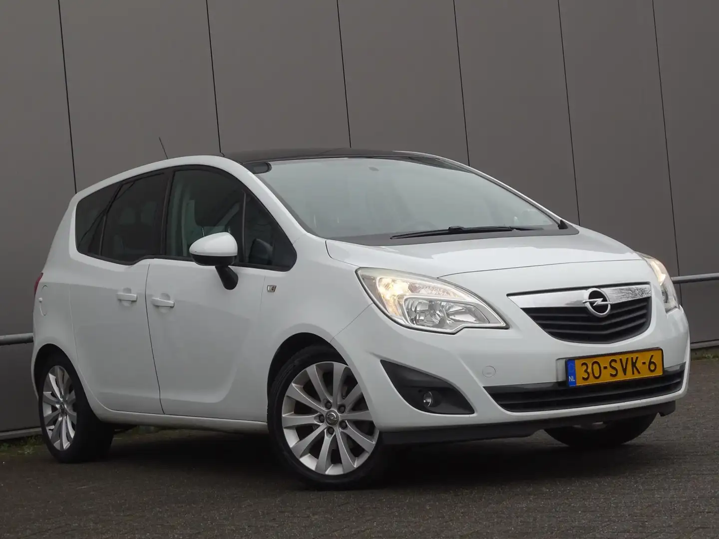 Opel Meriva 1.4 Turbo Color Edition airco LM org NL Wit - 2