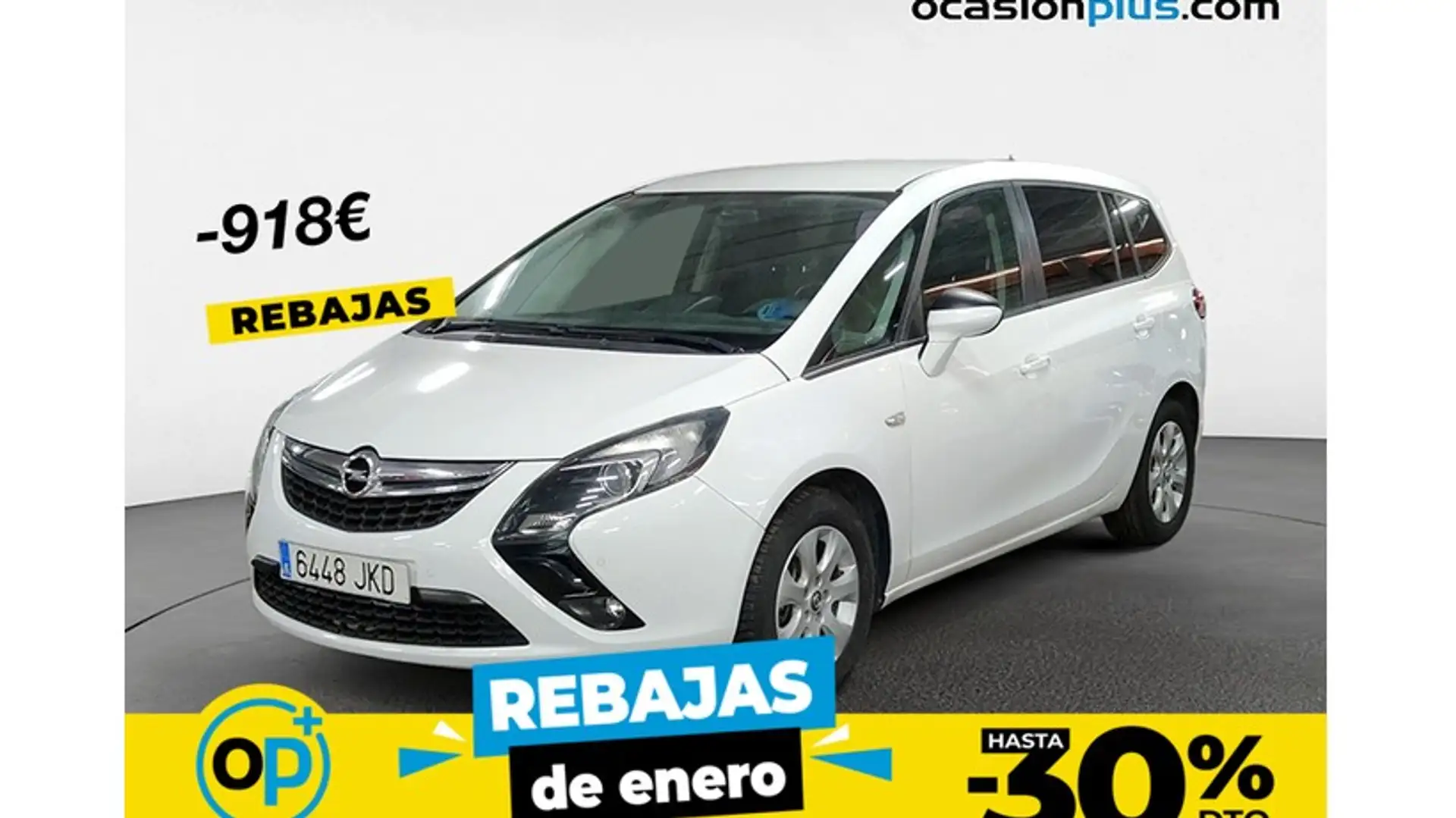 Opel Zafira Tourer 1.4 T Expression 120 Blanc - 1