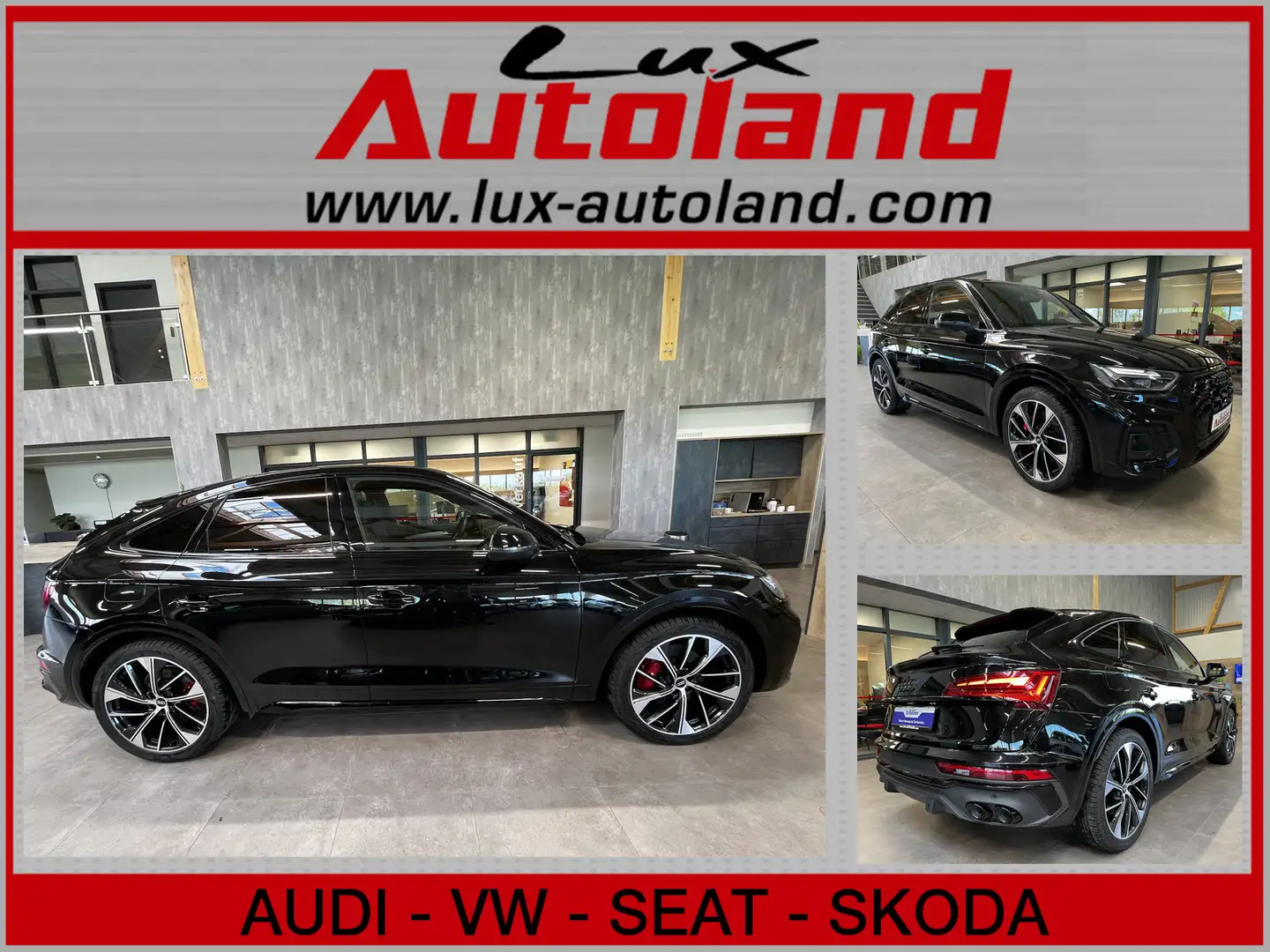Audi SQ5 Sportback TDI AHK B&O Navi 21´ Kamera Noir - 1