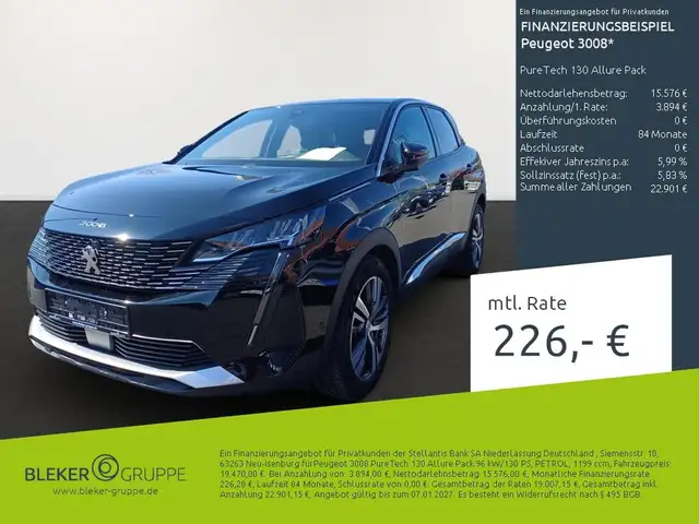 Peugeot 3008 PureTech 130 Allure Pack