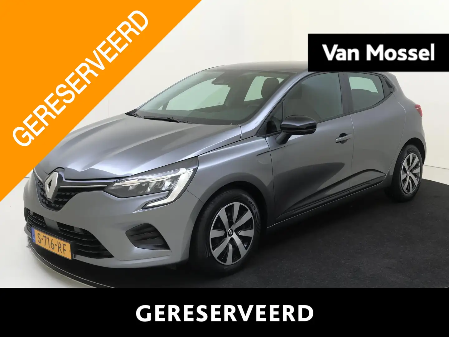 Renault Clio 1.0 TCe 90 Equilibre Grijs - 1