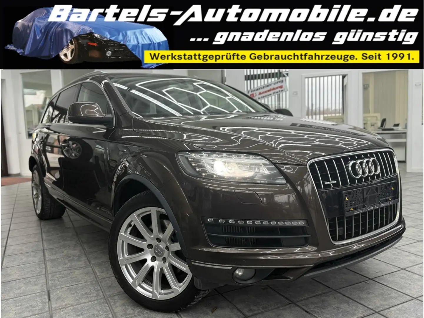 Audi Q7 4.2 TDI quattro, Standheiz., Pano, ACC, Voll! Brown - 1