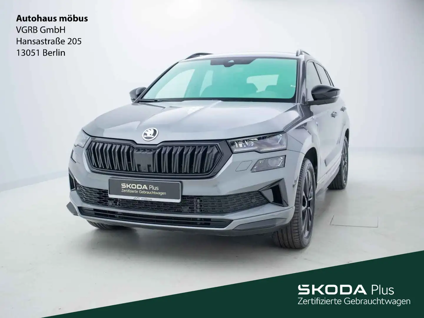 Skoda Karoq 2.0 TDI DSG*SPORTLINE*4x4*APP*LED*VC*360°* Grau - 2