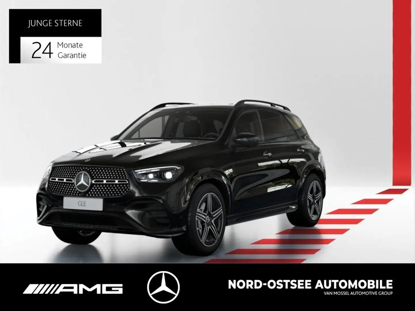 Mercedes-Benz GLE 450 d 4M AMG 360 SHZ AHK NIGHT PANO LED PDC Nero - 1