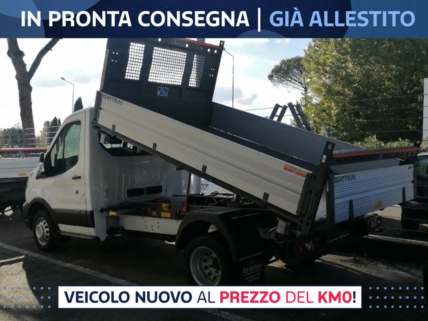 Ford Transit Transit 350 2.0 EcoB.130CV RWD PL-RG Cas.Rib.Tril Bianco - 2