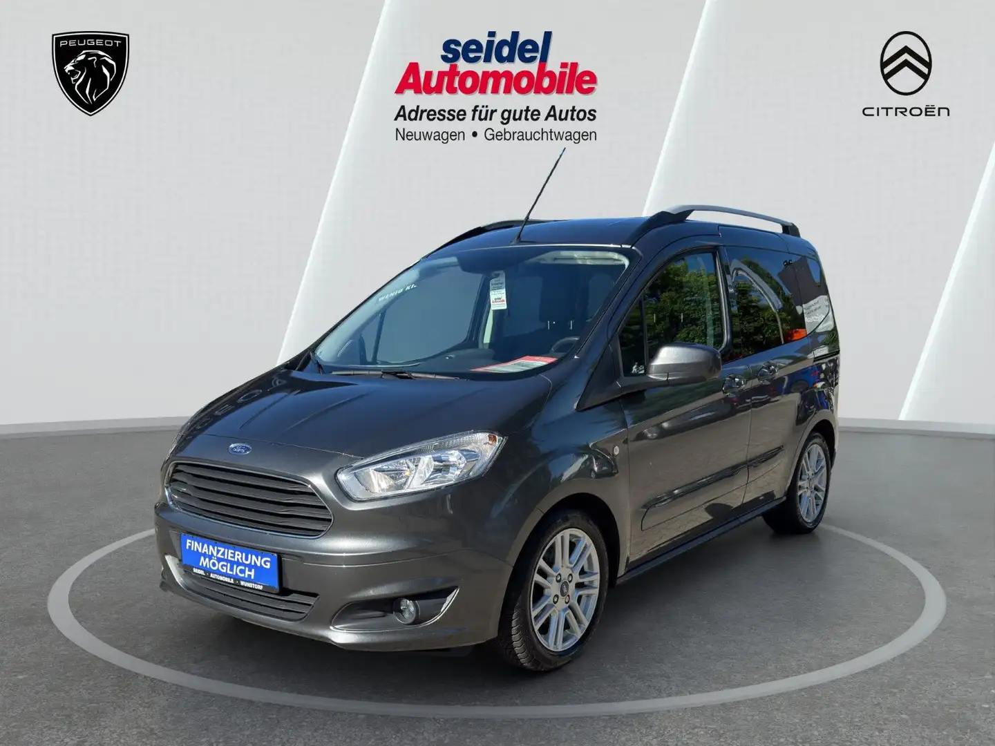 Ford Tourneo Courier 1.0 EcoBoost Titanium, wenig KM Grey - 1