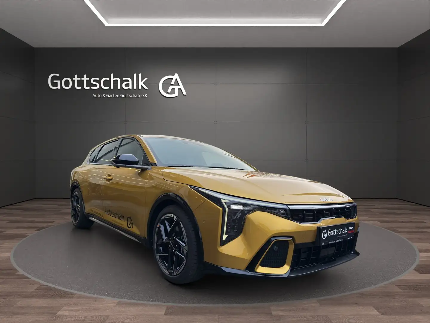 Kia Ceed / cee'd Kia K4 1.6 T-GDI 180 PS DCT7 GT-line Gelb - 2