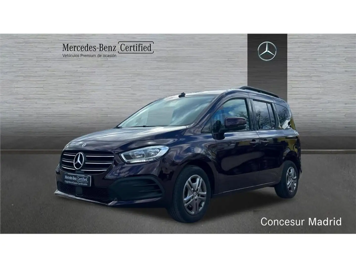 Mercedes-Benz T-Class 180 d Rojo - 1