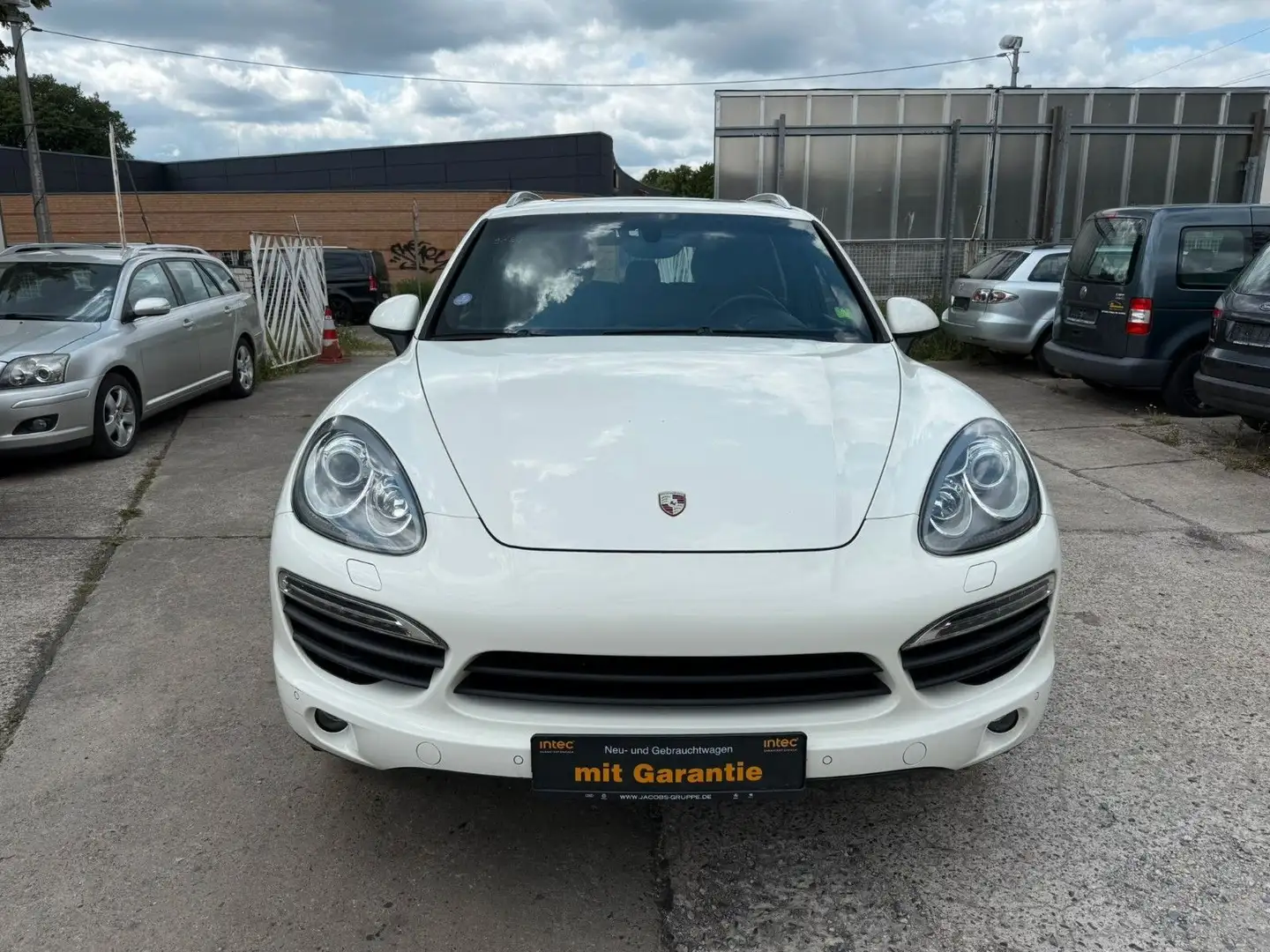 Porsche Cayenne S Hybrid Schiebedach Weiß - 2