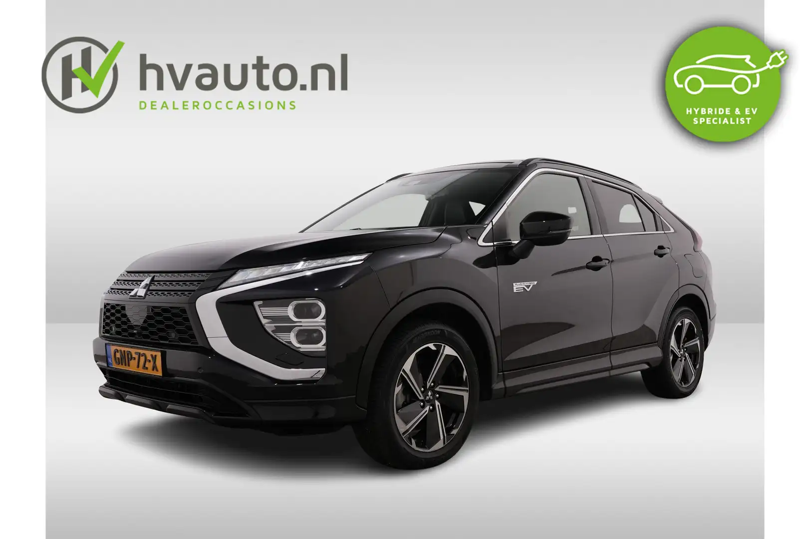 Mitsubishi Eclipse Cross 2.4 PHEV 188PK PRESTIGE AUT. | Leer | Schuifdak | Zwart - 1