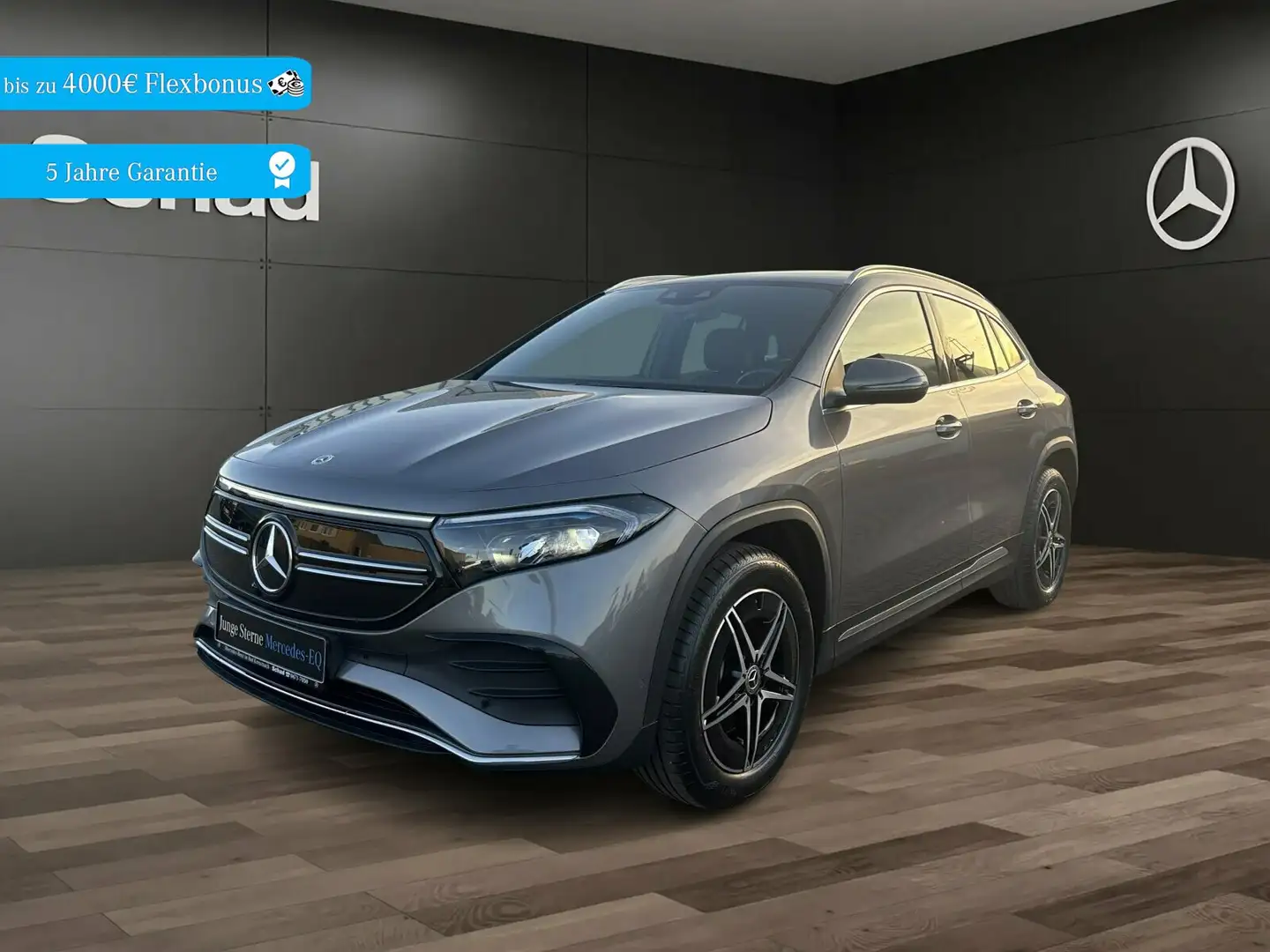 Mercedes-Benz EQA 300 EQA 300 4M +AMG+MBUX+LED+KAM+EASY-P+ASSIST+AMBI+ Grau - 1