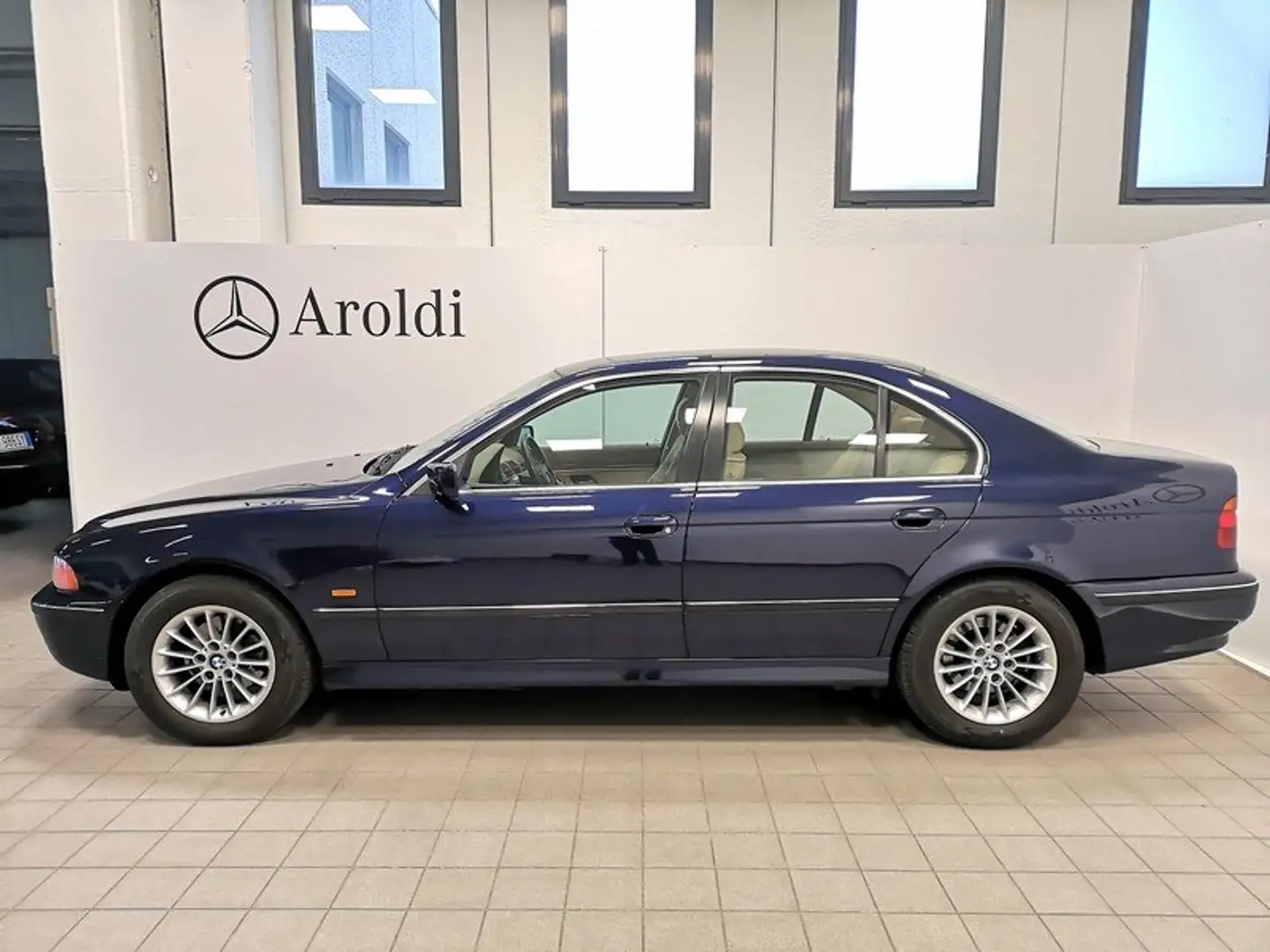 BMW 520 BLU MONTREAL+PELLE BEIGE+ASI+BOOK SERVICE Blu/Azzurro - 2