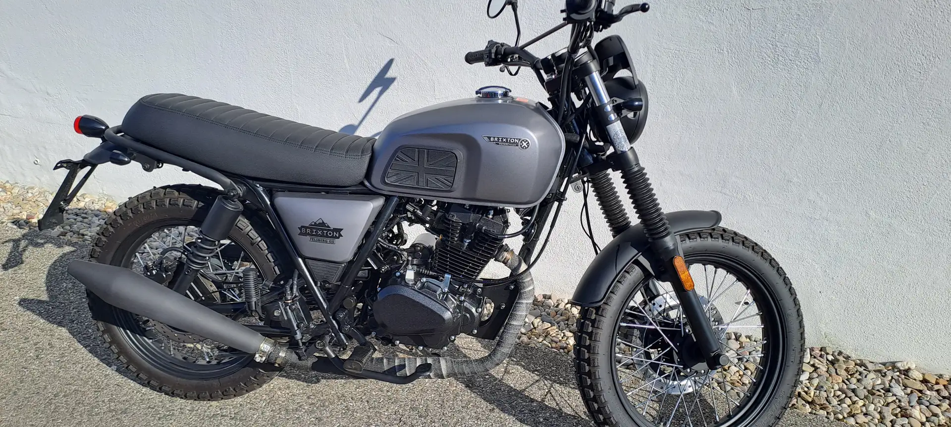 Brixton Felsberg 125 ABS "neuwertiger Zustand" Сірий - 1