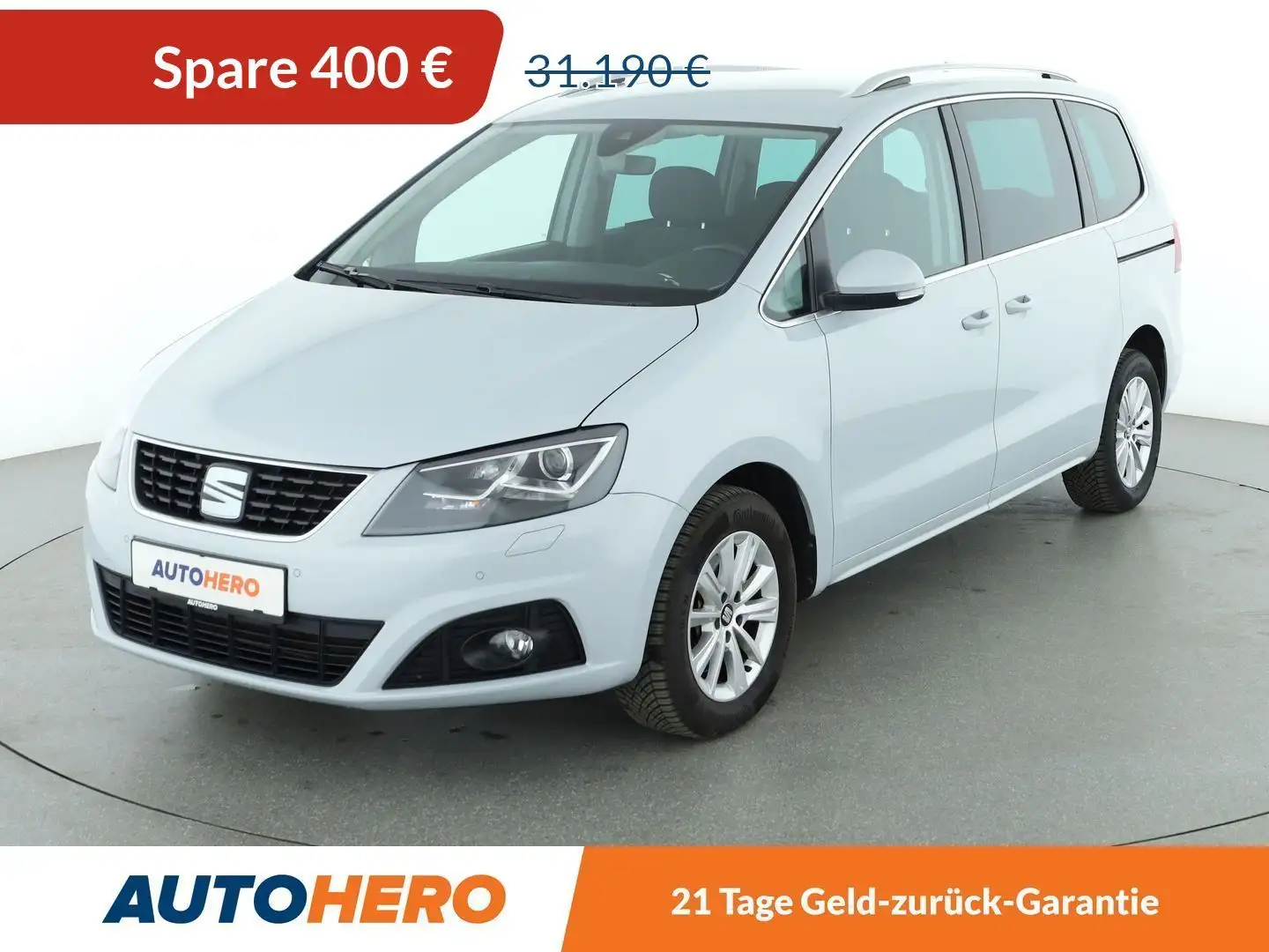 SEAT Alhambra 1.4 TSI Executive Aut.*NAVI*LED*ACC*CAM*PDC*SHZ* Blanc - 1