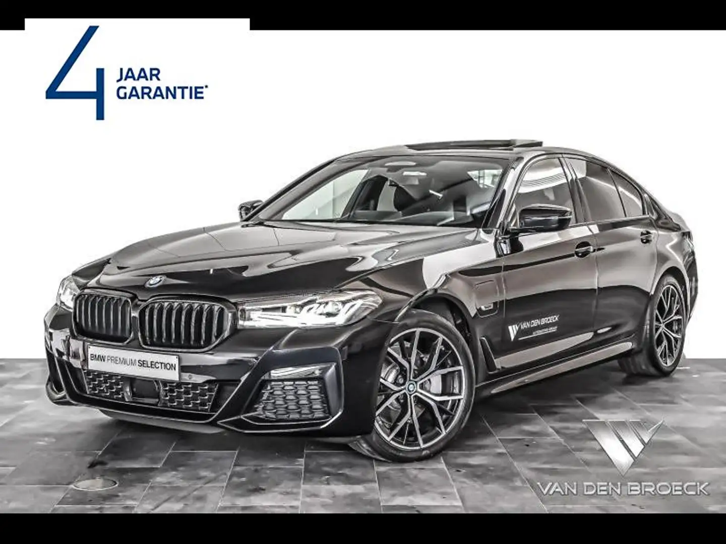 BMW 530 e Berline M Sport Zwart - 1