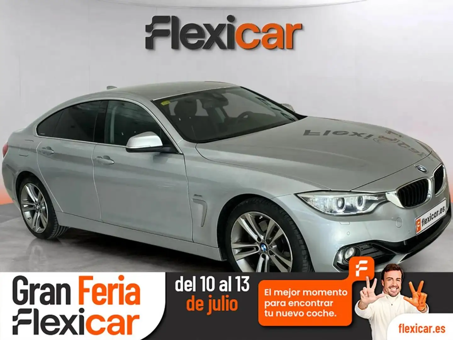 BMW 420 420d Gran Coupe Gris - 1