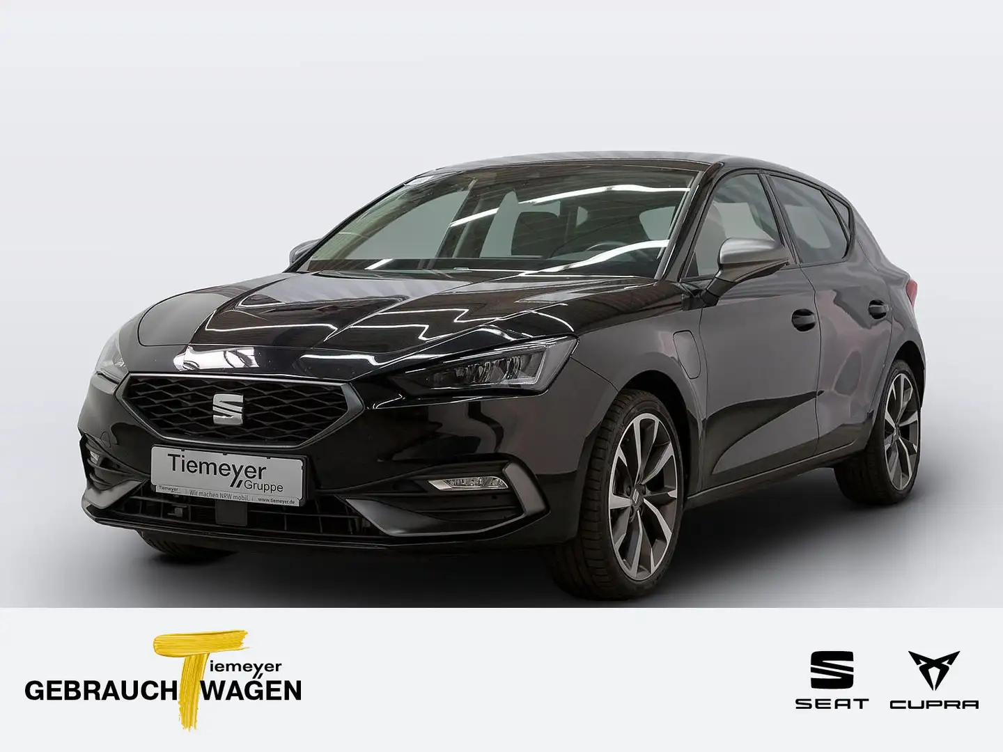 SEAT Leon 1.4 eHybrid FR LED VIRTUAL NAVI LM18 AHK Schwarz - 1