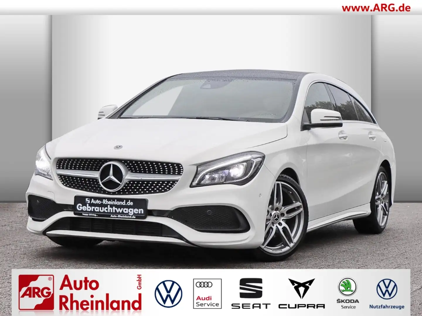 Mercedes-Benz CLA 180 Shooting Brake AMG Line PANO/LED/PARKLENK. Weiß - 1