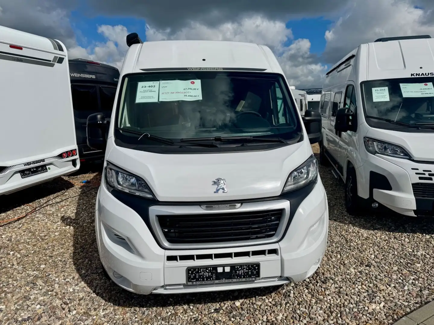 Weinsberg CaraTour 600 MQ - Peugeot - 5 Pakete VOLL Bianco - 1