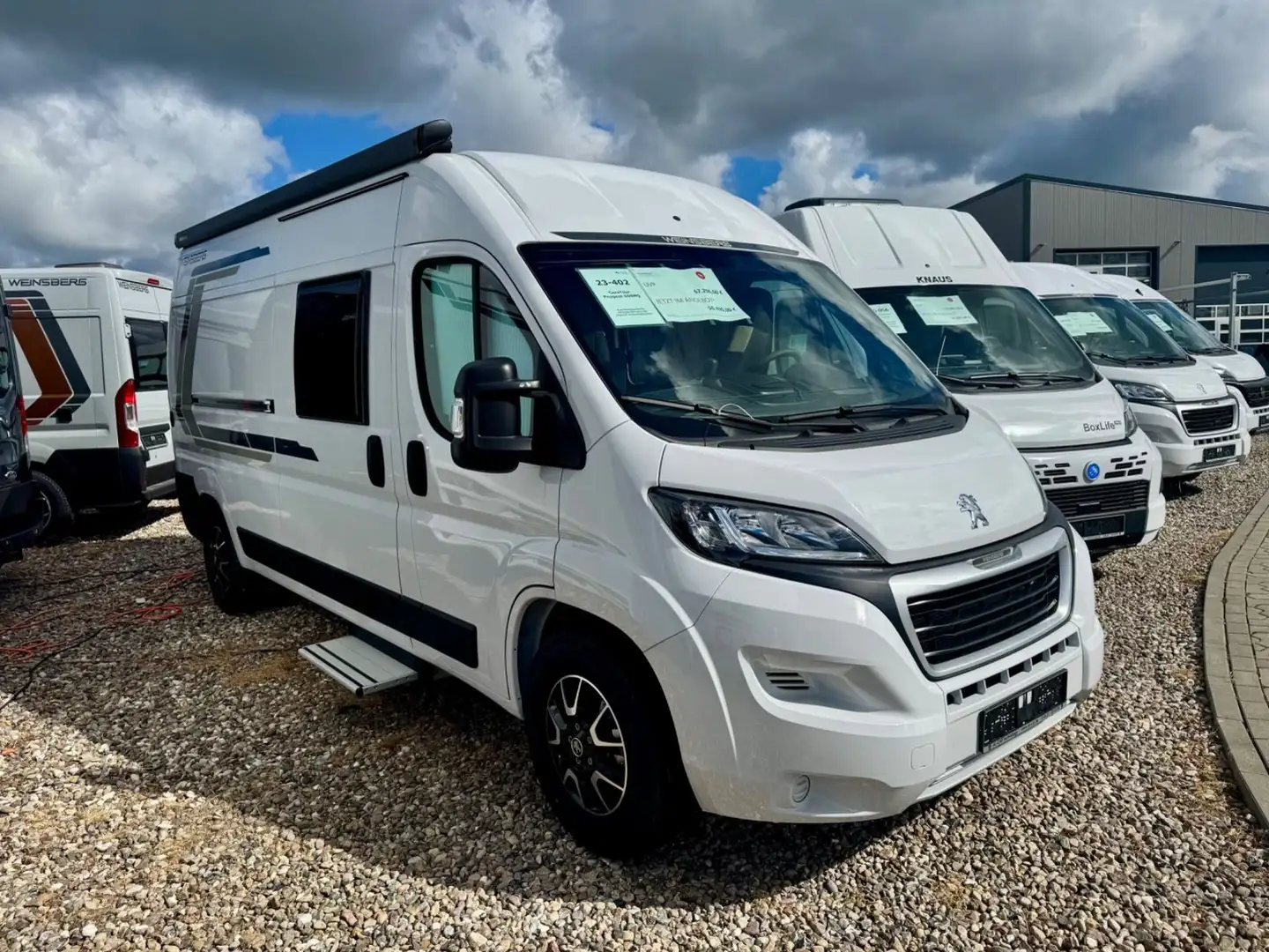 Weinsberg CaraTour 600 MQ - Peugeot - 5 Pakete VOLL Bianco - 2