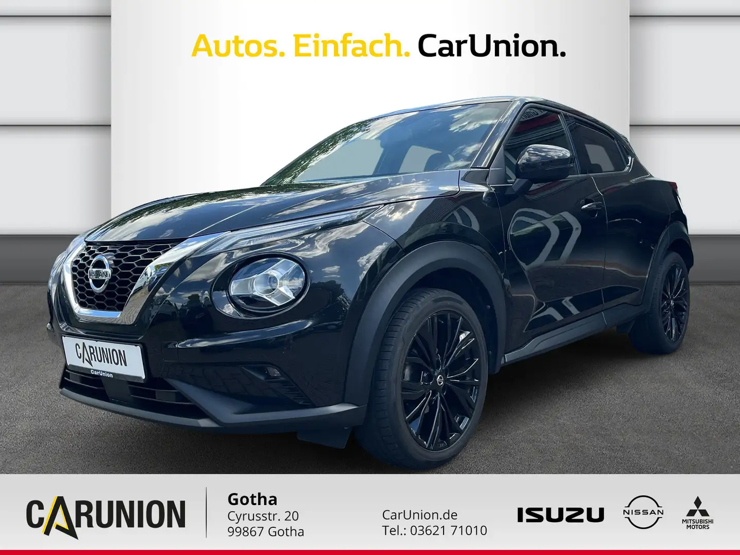 Nissan Juke 1.0 DIG-T 114 PS 7DCT Enigma Schwarz - 1