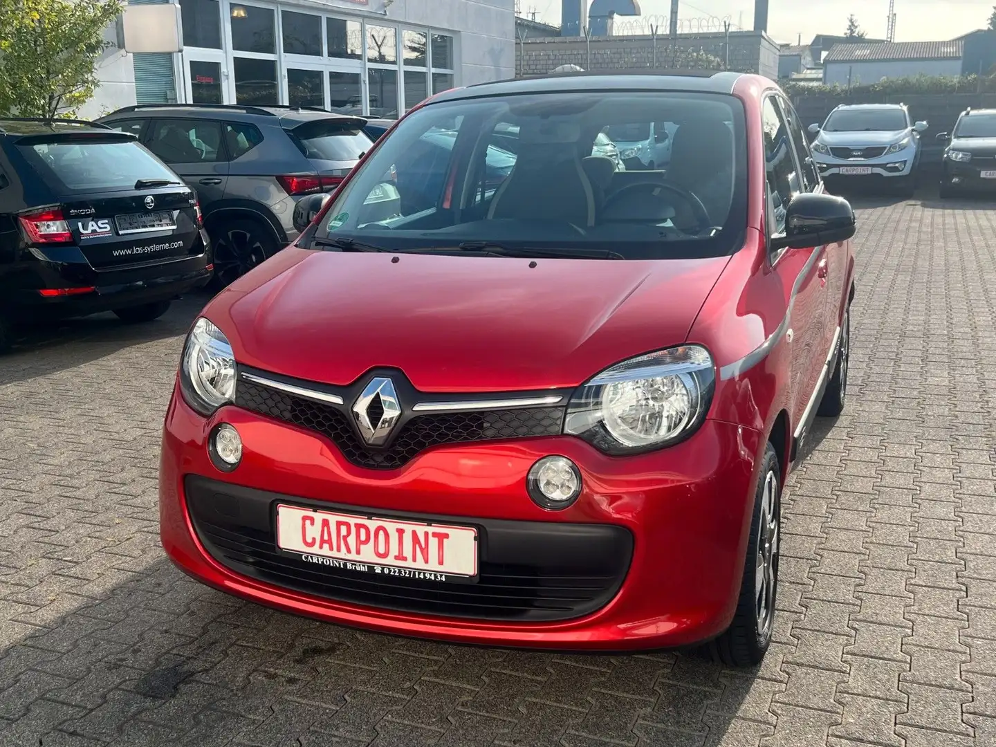 Renault Twingo TWINGO "LIMITED"-FALTDACH|KLIMA|2.HAND Rouge - 1