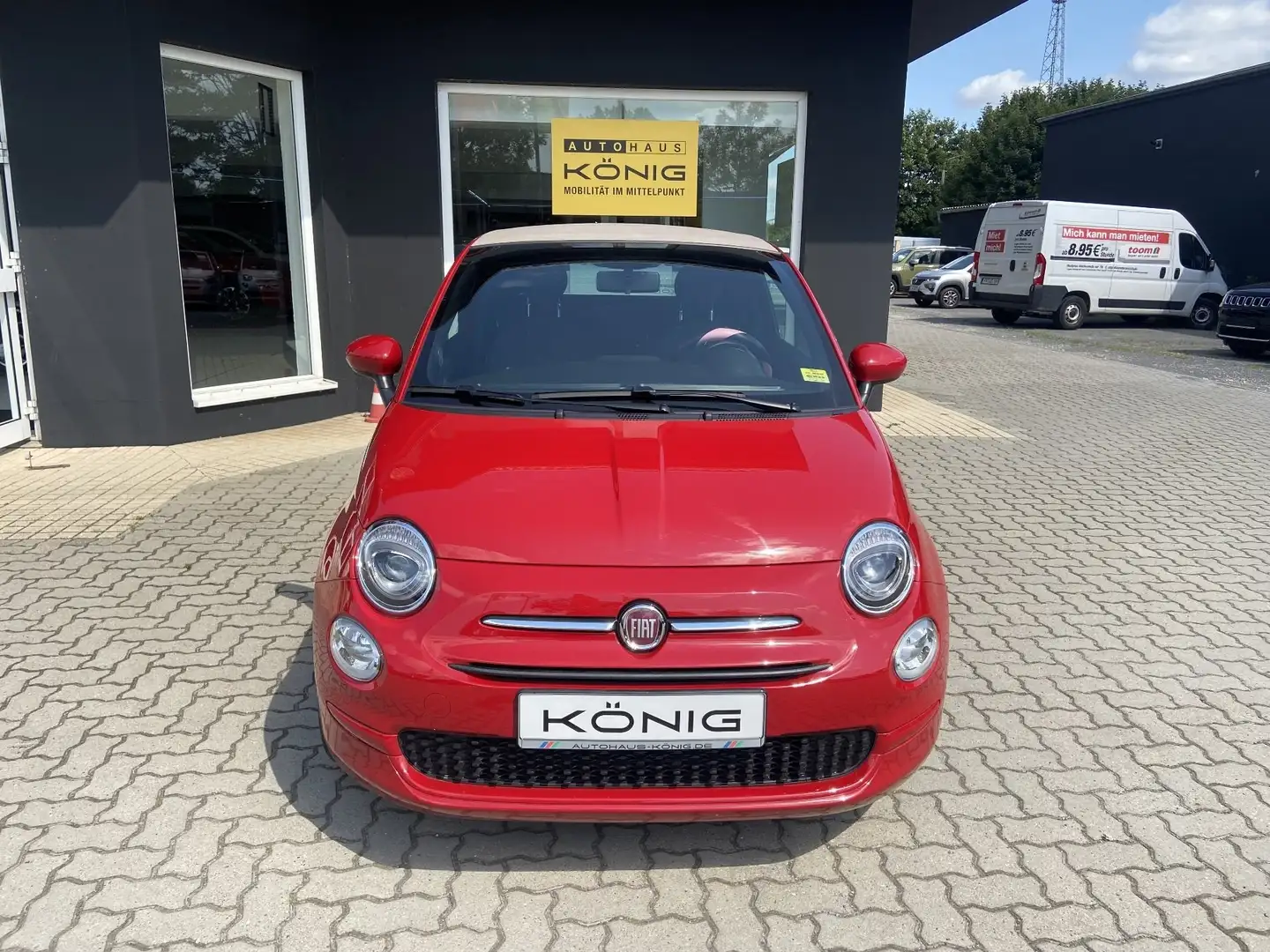 Fiat 500C 1.0 CLUB Klima*Tempomat*Apple CarPlay Rot - 2