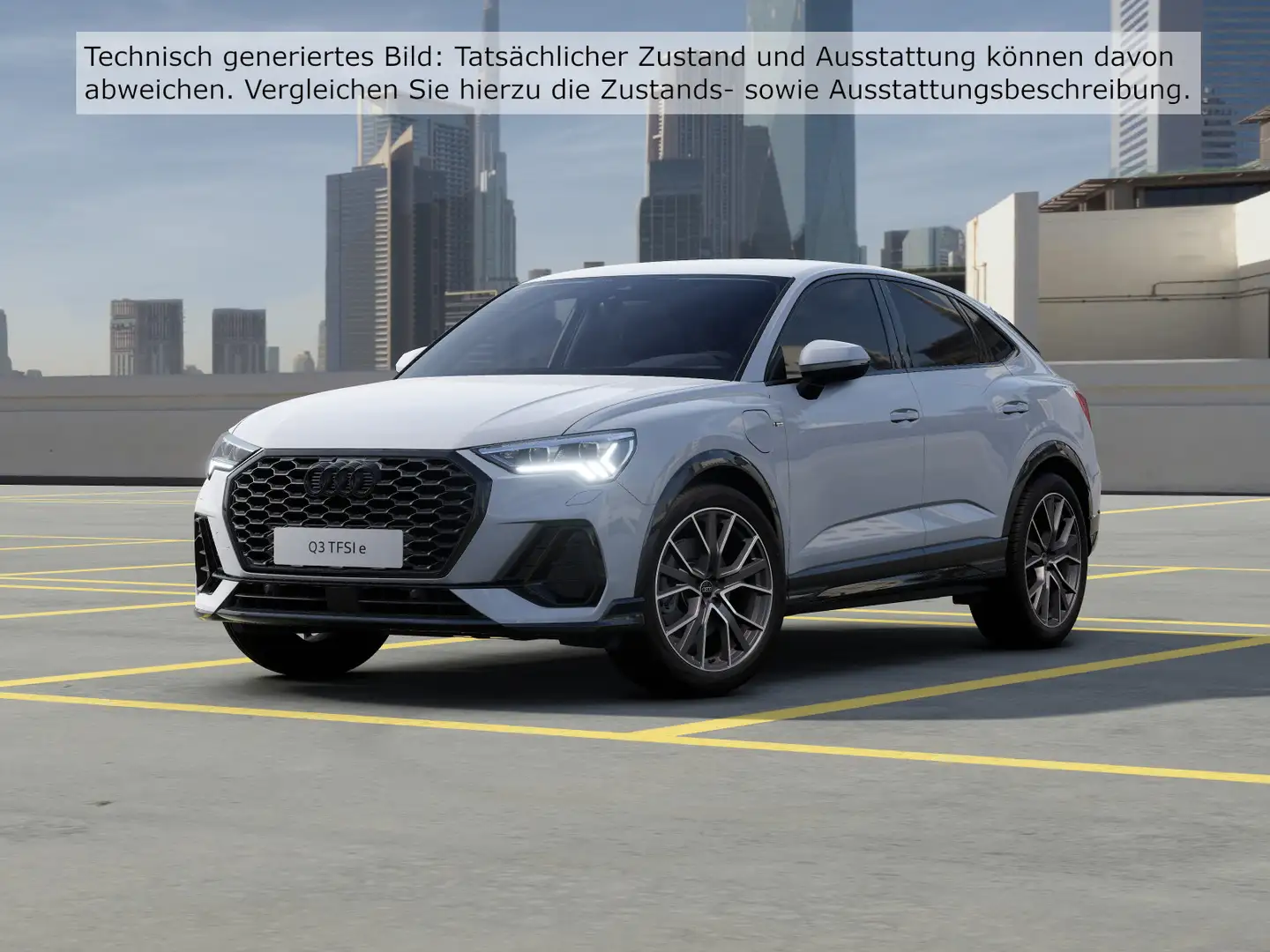 Audi Q3 45 TFSI e S tronic S line MatrixLED Weiß - 1