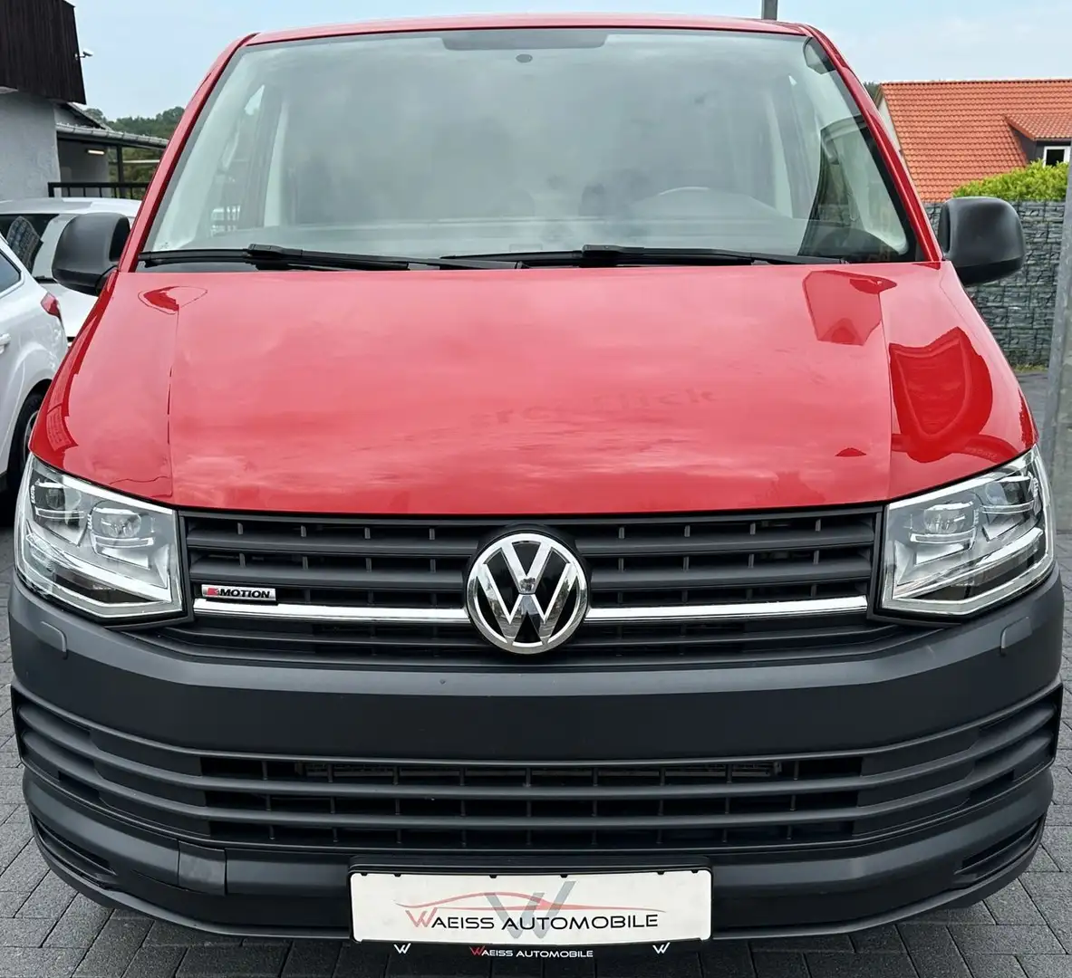 Volkswagen T6 Transporter 2.0 TDI Frischdienst 4Motion Rot - 2