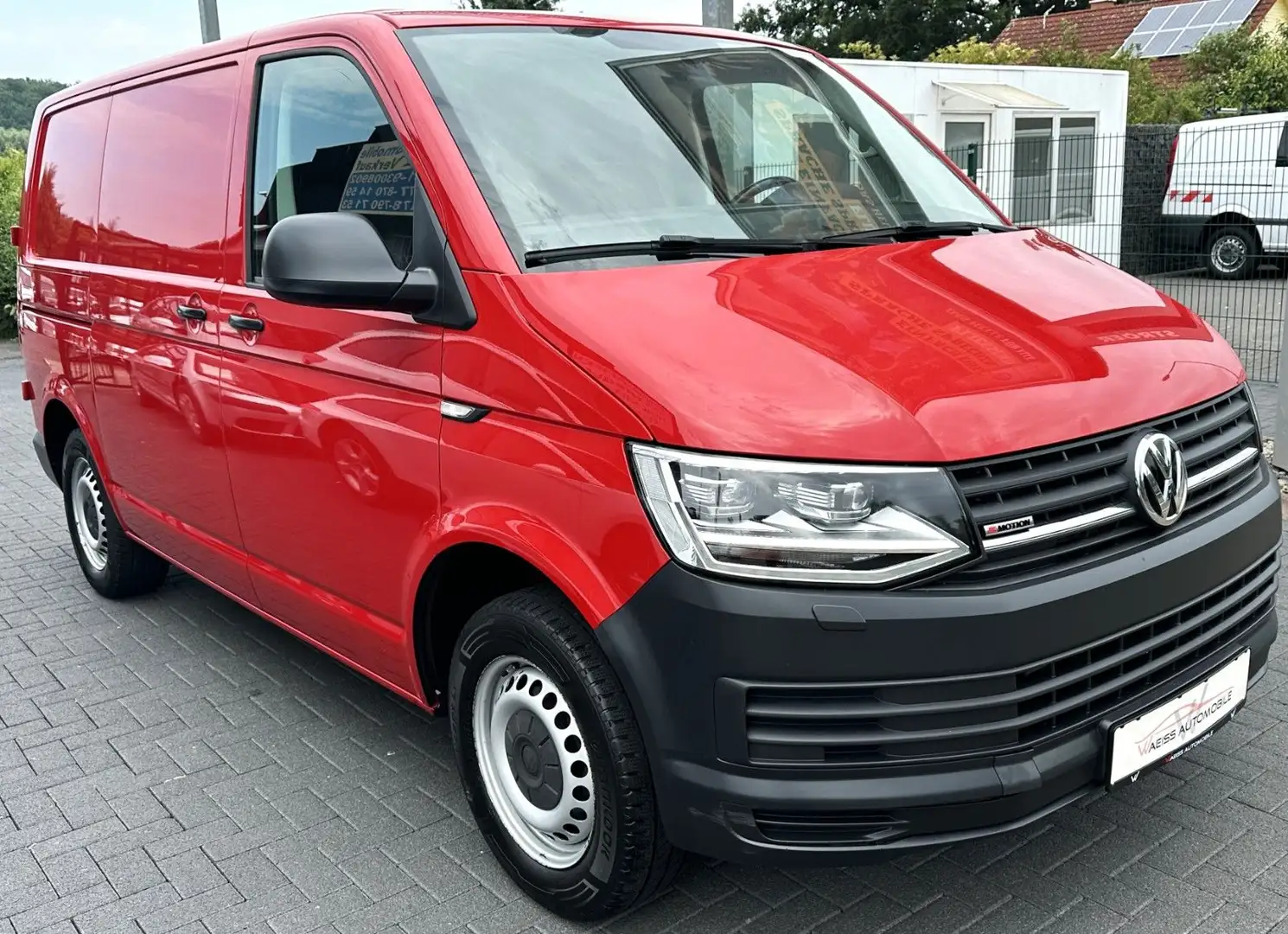 Volkswagen T6 Transporter 2.0 TDI Frischdienst 4Motion Rot - 1