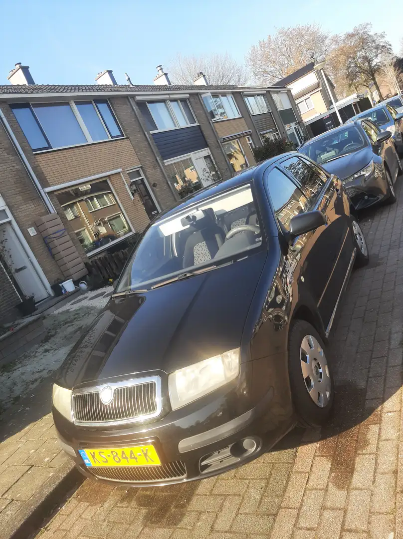 Skoda Fabia Fabia 1.2-6V Classic Zwart - 1