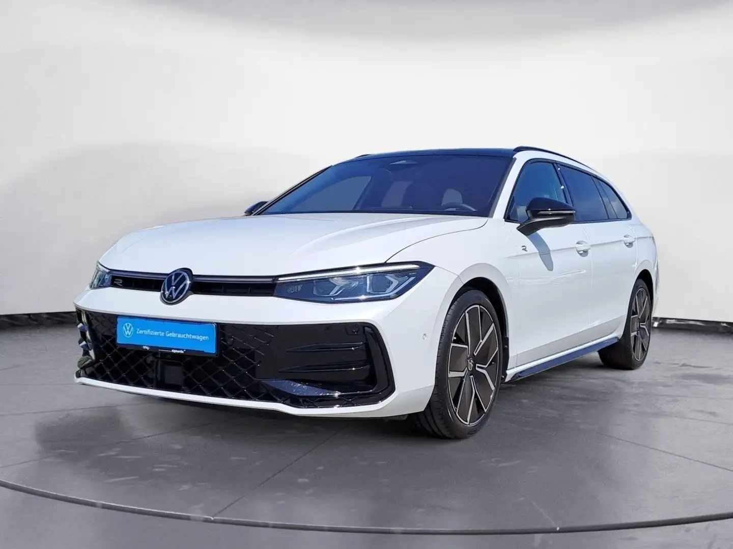 Volkswagen Passat Variant 2.0 TDI DSG 4Motion R-Line Standh Weiß - 2