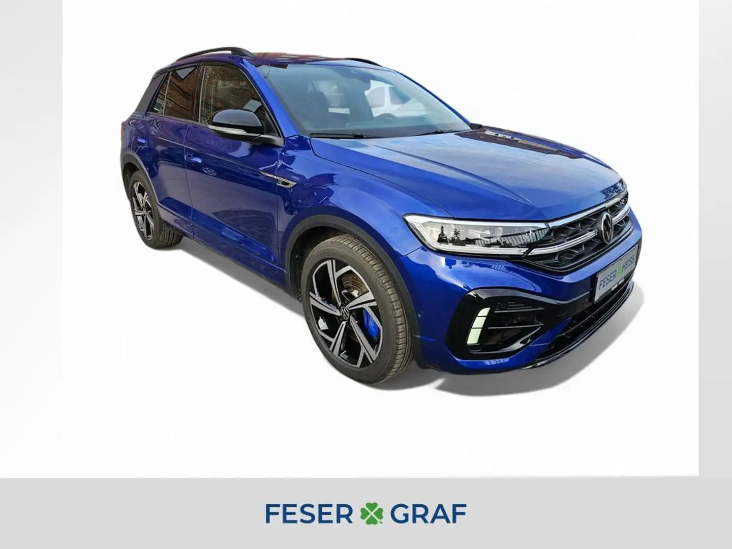 Volkswagen T-Roc R 2.0 TSI 4Motion DSG/LED/Rear View/Sitzhzg./Navi Blau - 1
