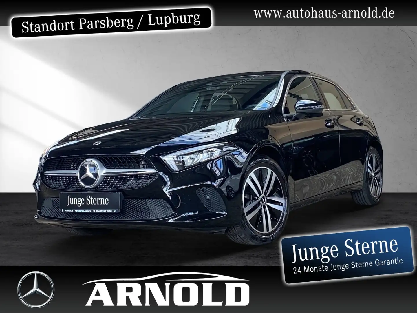 Mercedes-Benz A 200 A 200 4M Progressive Navi MBUX HighEnd LED DAB  BC Schwarz - 1