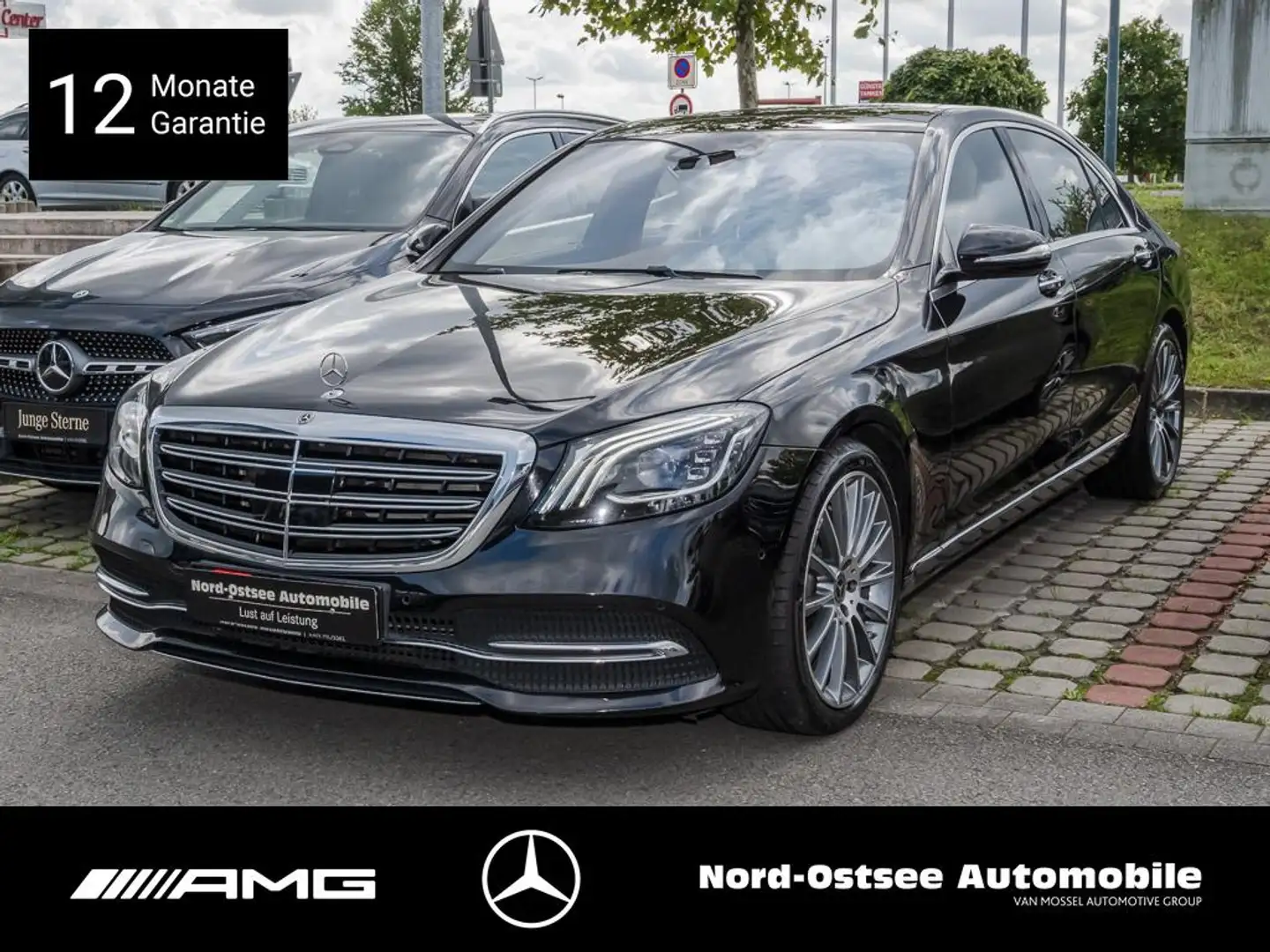 Mercedes-Benz S 560 LIM. LANG MEMORY COMAND KAMERA PANO BUR Noir - 1
