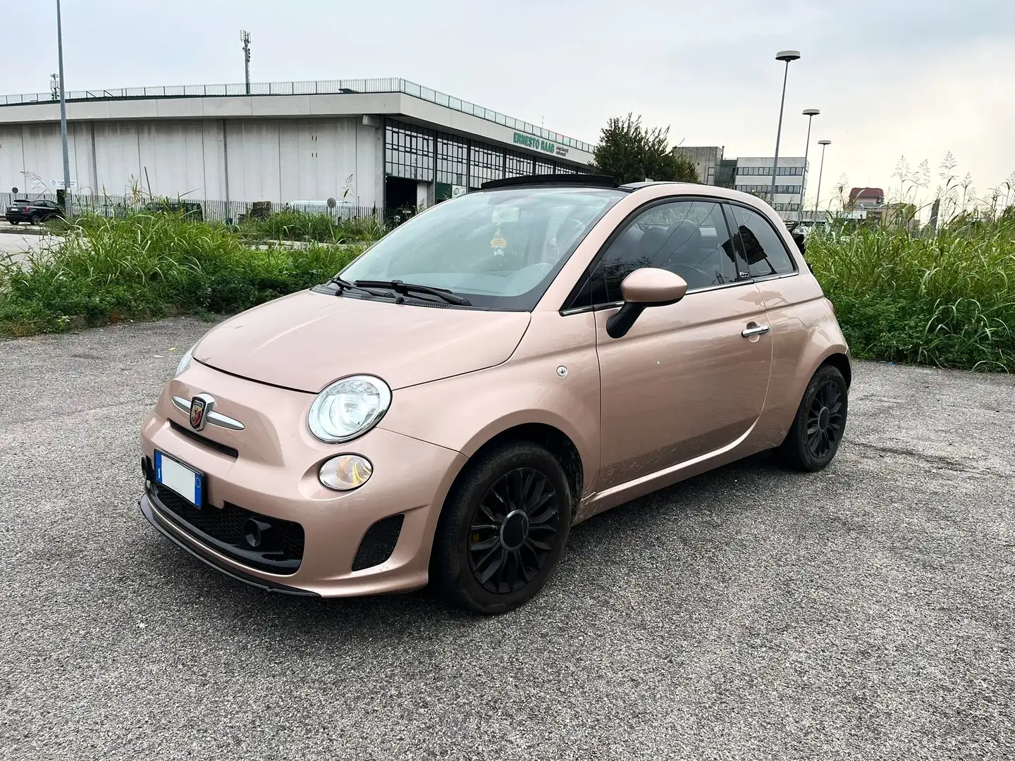 Fiat 500C 500C 1.2 Sport 69cv CABRIO-RETROCAMERA-SENSORI-E6B Mauve - 1
