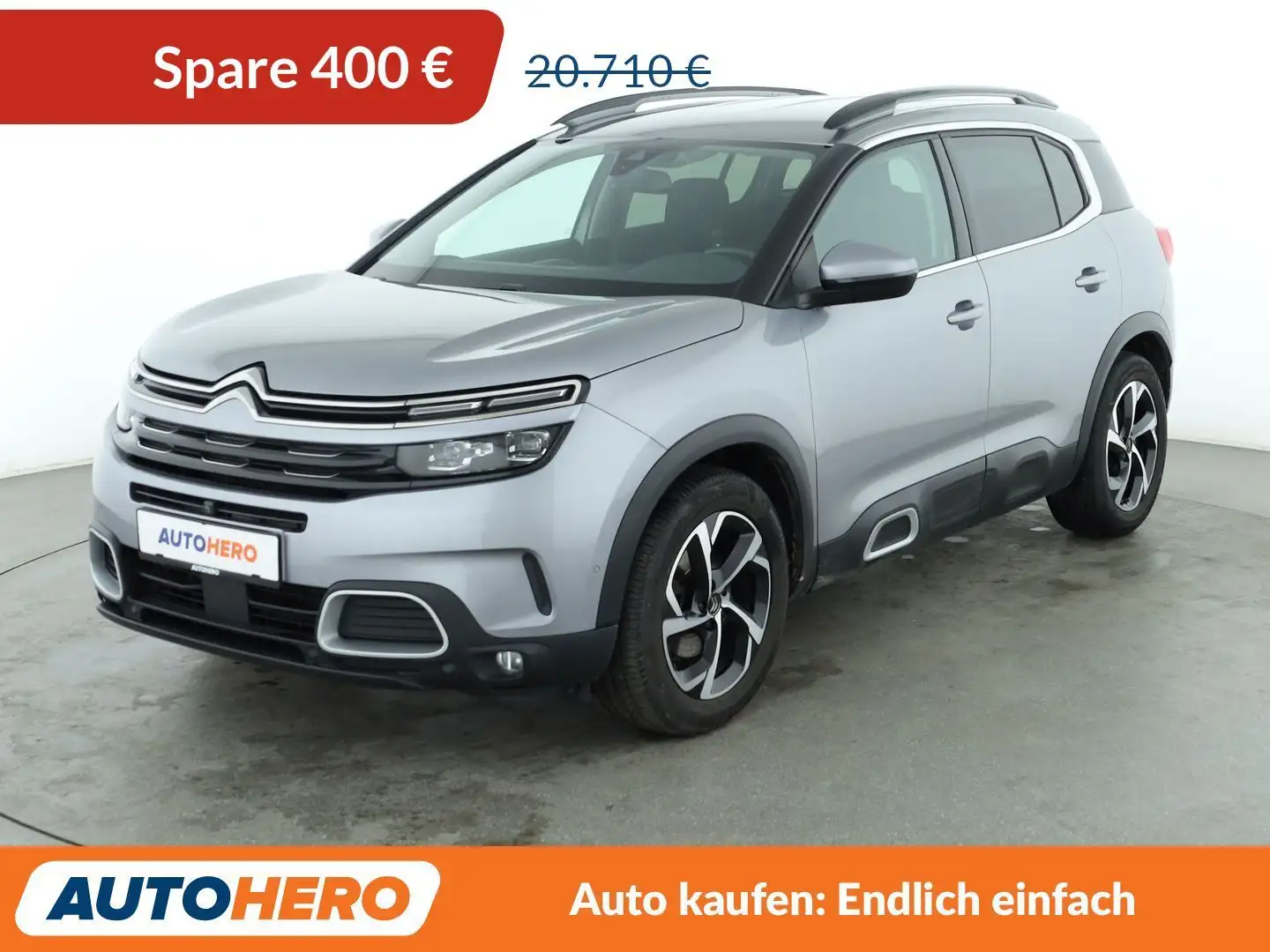 Citroen C5 Aircross 2.0 Blue-HDi Feel Aut.*NAV*LED*TEMPO*CAM*PDC*SHZ Grau - 1