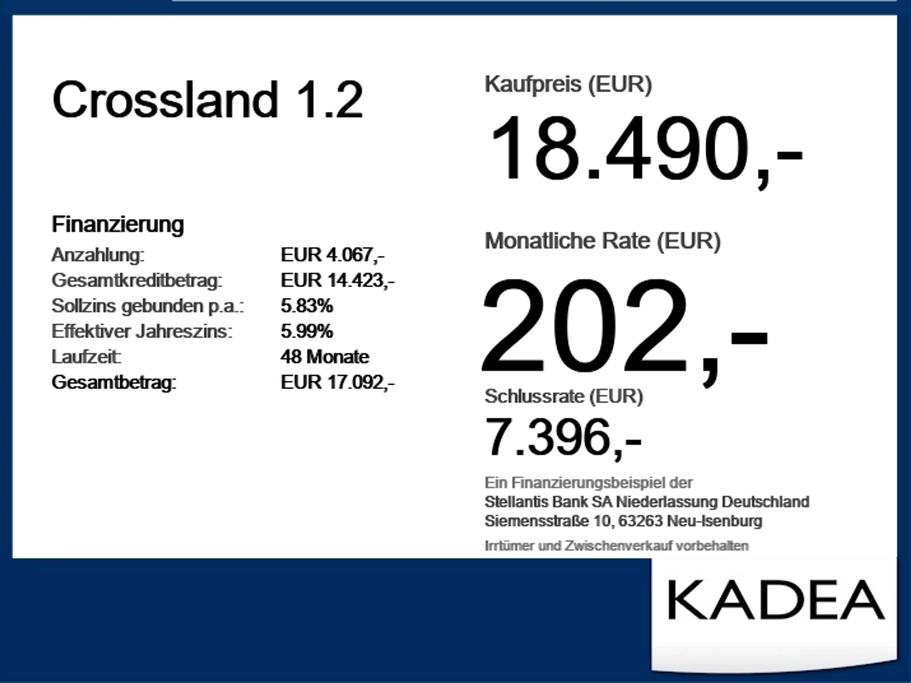 Opel Crossland 1.2 Kamera,PDC,Sitzhzg.,Navi,CarPlay — photo 2