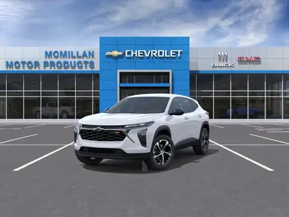 White 2026 Chevrolet Trax RS with 1RS FWD SUV / Crossover Front-Wheel Drive 6-Speed Automatic