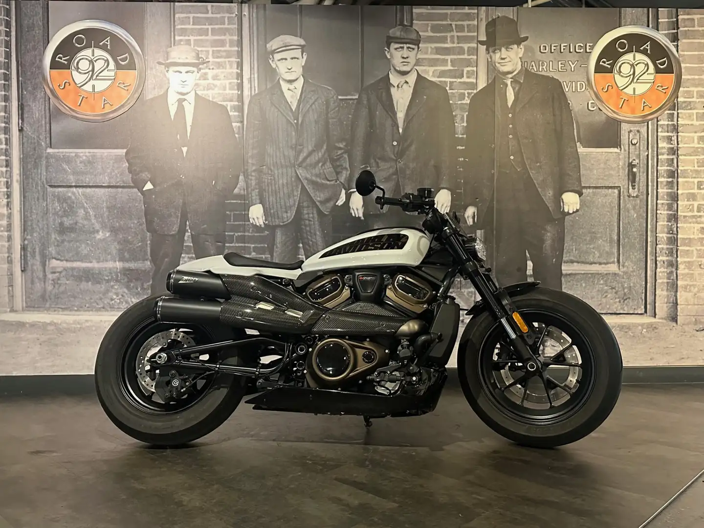 Harley-Davidson Sportster Biały - 1