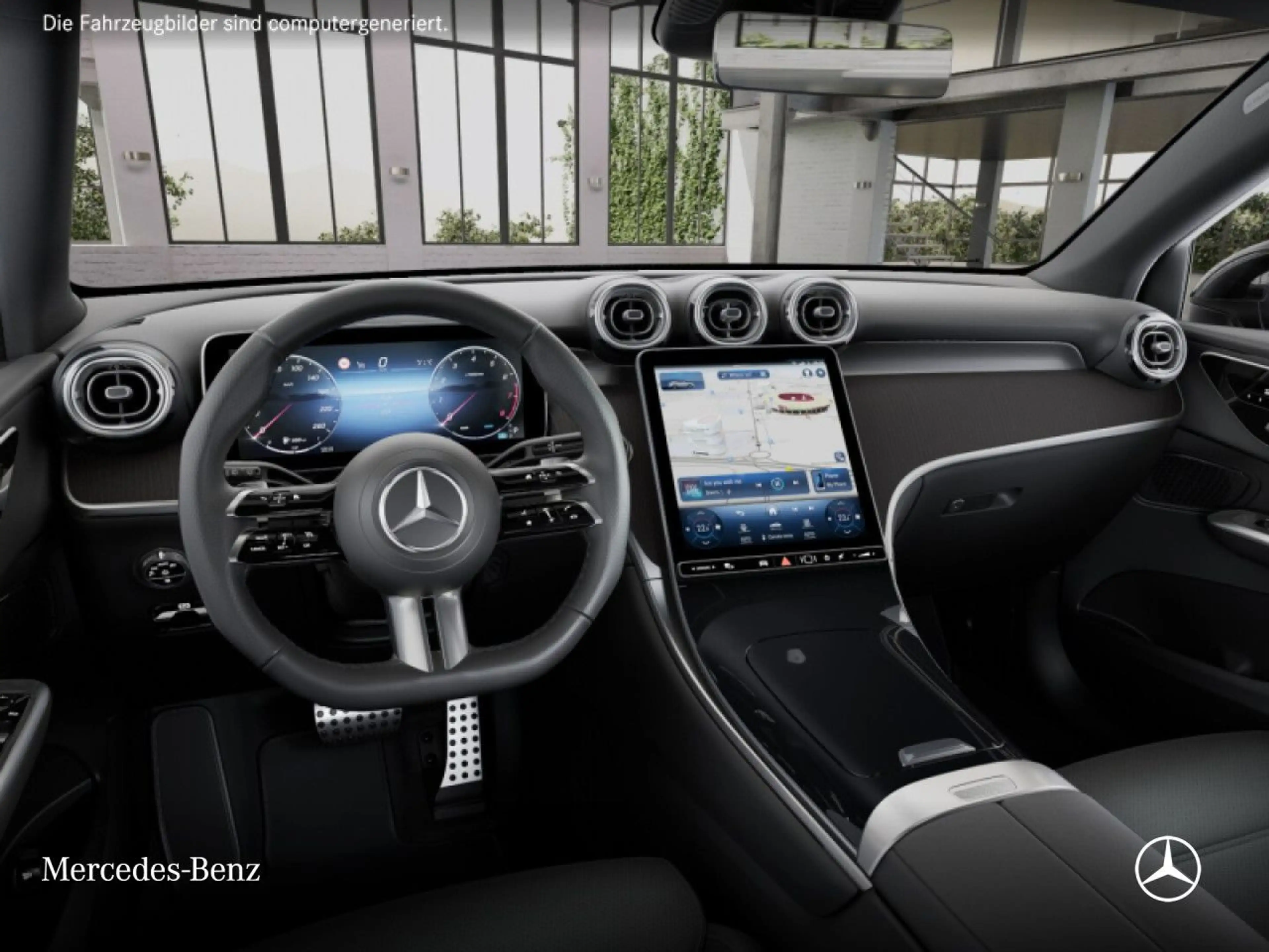 Mercedes-Benz GLC 200 4M AMG+NIGHT+360+TOTW+KEYLESS+9G — photo 9