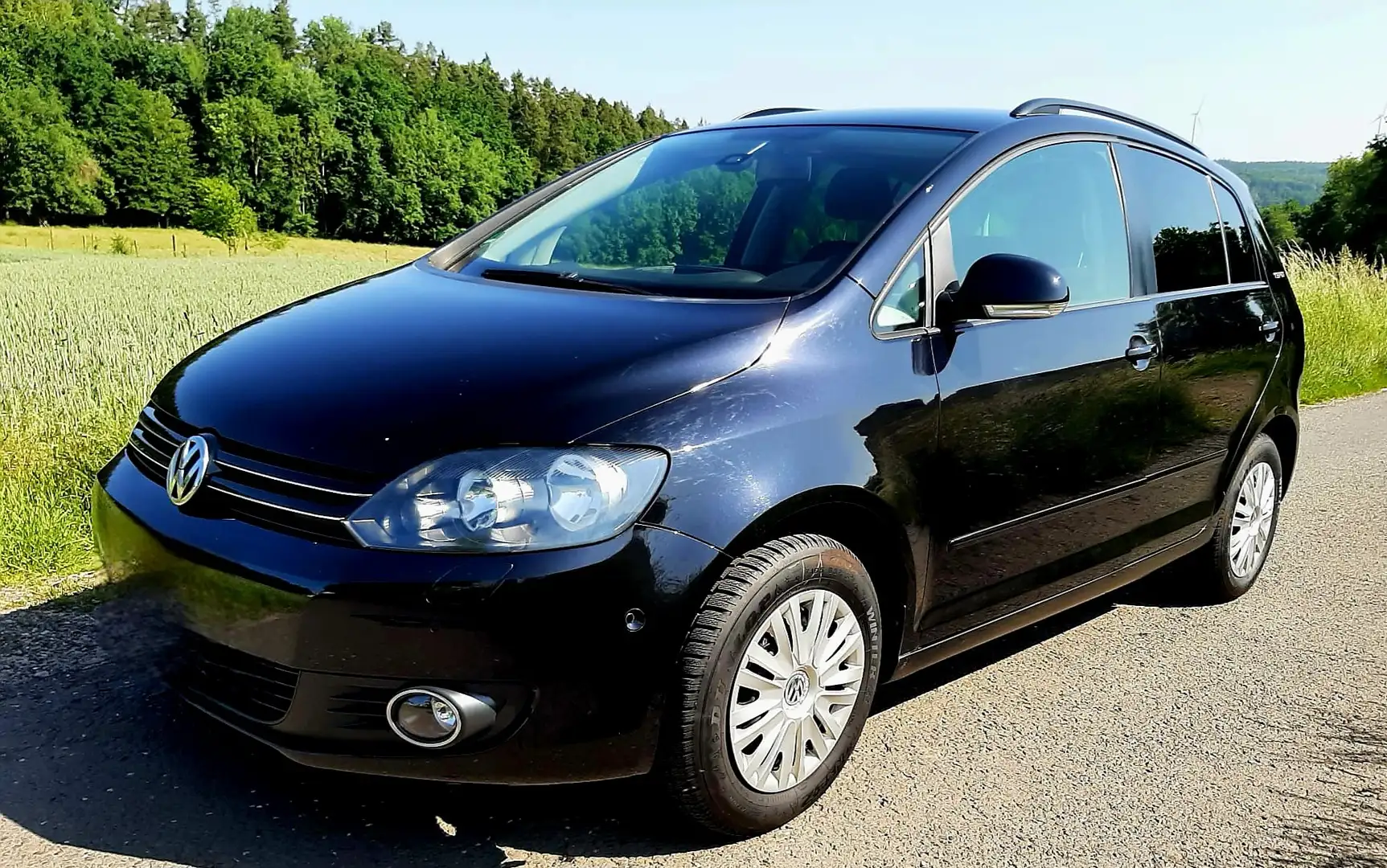 Volkswagen Golf Plus Topgepfl. spars.GOLF PLUS, unfallfr.Scheckh.1.Hand Schwarz - 1