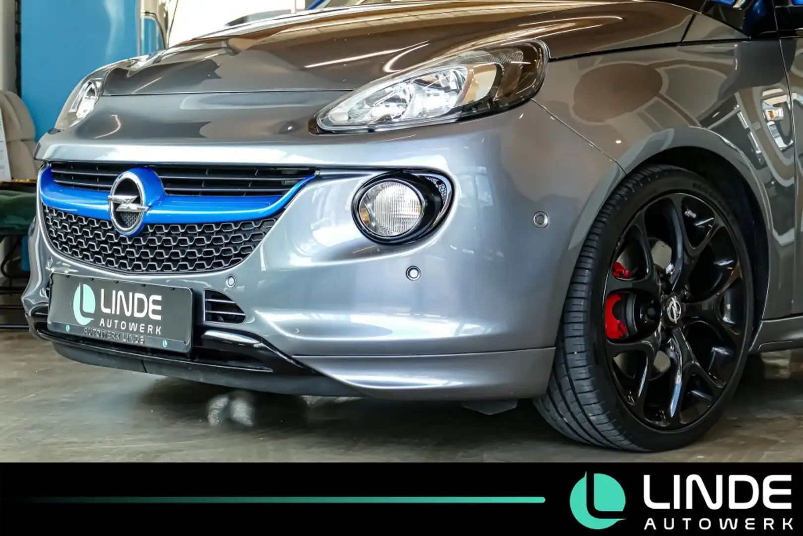 Opel Adam S |NAVI|KLIMA|PDC|TEMPO.|SHZ|SPORT|18 ALU Grau - 2