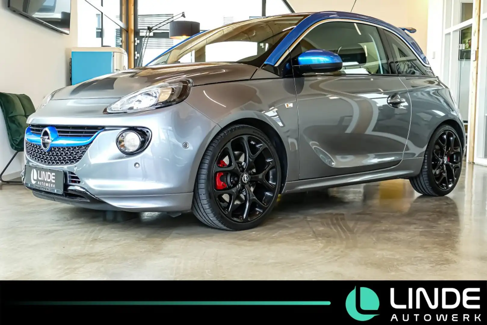 Opel Adam S |NAVI|KLIMA|PDC|TEMPO.|SHZ|SPORT|18 ALU Grau - 1