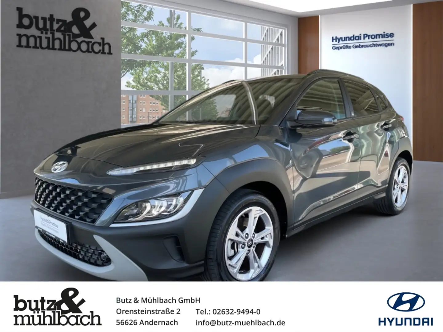 Hyundai KONA Edition 30+ 2WD 1.0 T-GDI EU6d -MAYEN Schwarz - 1